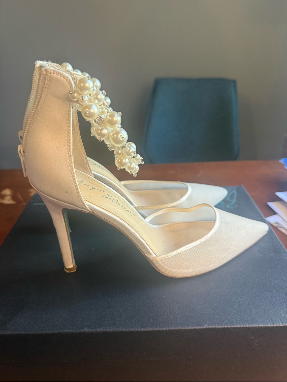 Betsey Johnson Something Blue Ellah Heel